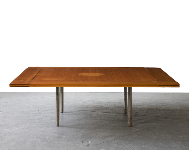 Poul Kjaerholm Rare Pk 43 Square Coffee Table In Oregon Pine With Four Extension Leaves 1956 Available For Sale Artsy