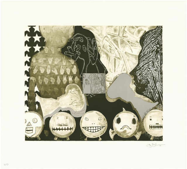 Jasper Johns, ‘Shrink Dink 4’, 2011, Universal Limited Art Editions