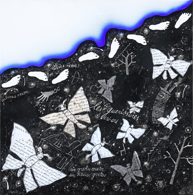 Christian Silvain, ‘LES GUERISSURES’, 2015, Painting, Mixed media on canvas, David Pluskwa