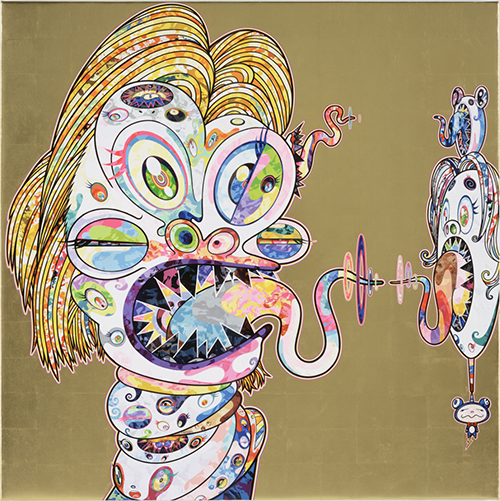 Takashi Murakami, ‘Homage to Francis Bacon, Study for Head of Isabel Rawsthorne’, 2016, Vogtle Contemporary