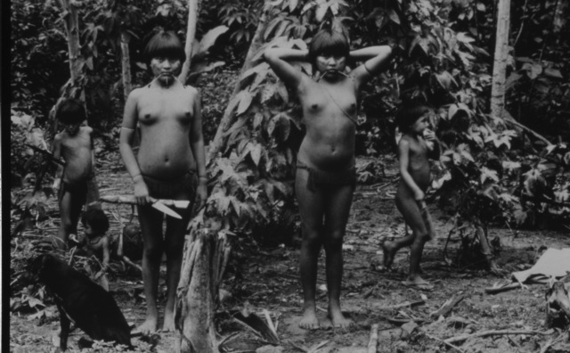 Mirella Ricciardi, ‘Yanomami Chirldren in the Forest ’, 1965-1970, Photography, Platinum Print, Bernheimer Fine Art