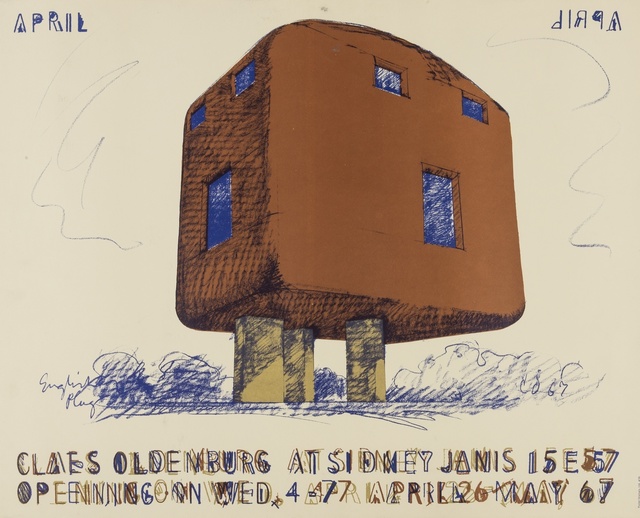 Claes Oldenburg, ‘Poster for Claes Oldenburg at Sidney Janis Gallery’, 1967, Forum Auctions