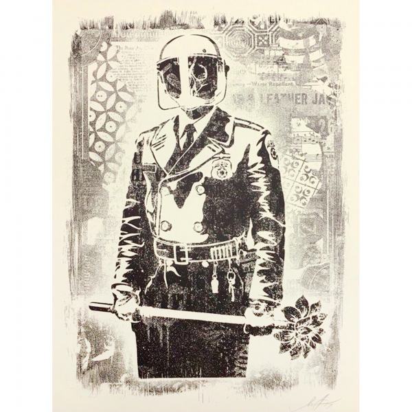 Shepard Fairey, ‘Damaged My Florist is a Dick’, 2019, AYNAC Gallery