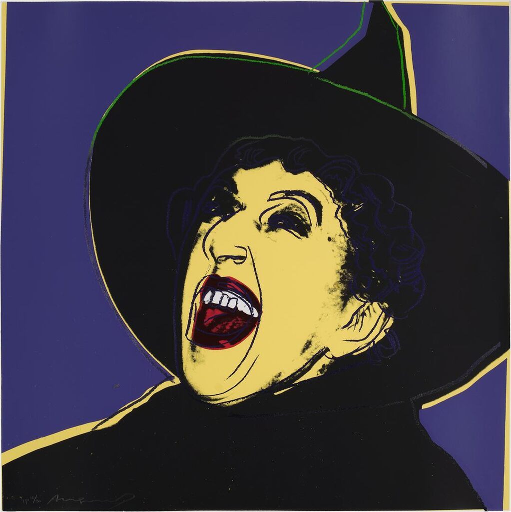 Andy Warhol - The Witch, from Myths (see Feldman & Schellmann IIB.261)