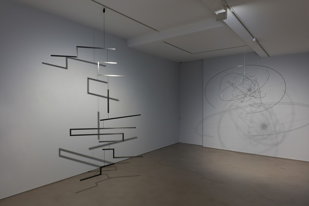 Suspension, Installation view at Olivier Malingue, October 2018.
Photo: Luke A. Walker for Olivier Malingue Ltd. Suspension, Installation view at Olivier Malingue, October 2018.
Photo: Luke A. Walker for Olivier Malingue Ltd.