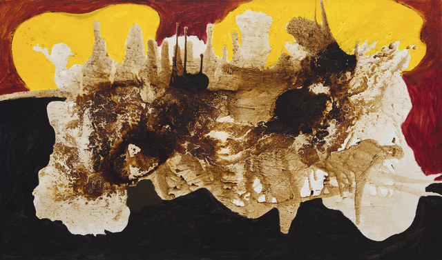 Herb Alpert, ‘Nuclear Winter’, 2012, Painting, Acrylic & coffee on canvas, Heather James Fine Art