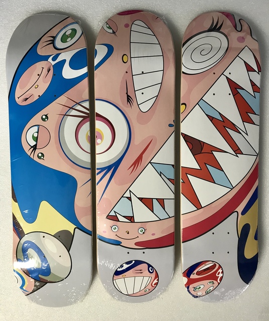 Takashi Murakami, ‘Flying Dob Deck Set (Grey)’, 2018, Pop Fine Art