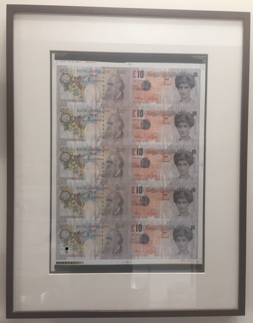Banksy, ‘Di-Faced Tenners (Signed Sheet)’, 2004, Prescription Art