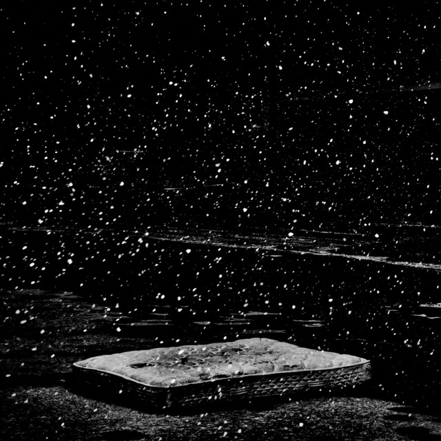 Matt Black, ‘Snowfall behind a shuttered K-Mart. Flint, Michigan, USA’, 2016, Photography, Magnum Photos