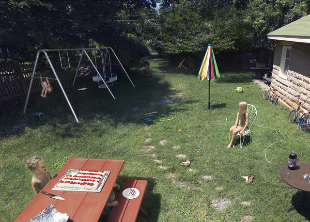 Julie Blackmon, ‘Flag Cake’, 2015, Robert Mann Gallery