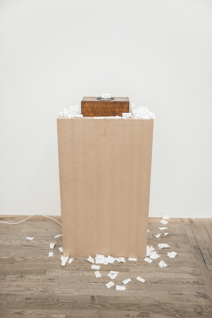 Installation view of #Fortune from Zach Gage's Glaciers Installation view of #Fortune from Zach Gage's Glaciers