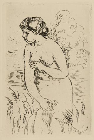 Pierre-Auguste Renoir, ‘Baigneuse debout à mi-jambes’, 1910, Sylvan Cole Gallery