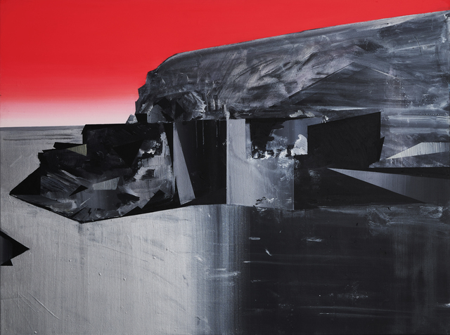 Phil Ashcroft, ‘Blue Lagoon Abereiddy 1’, 2019, Painting, Acrylic on canvas, Fousion Gallery