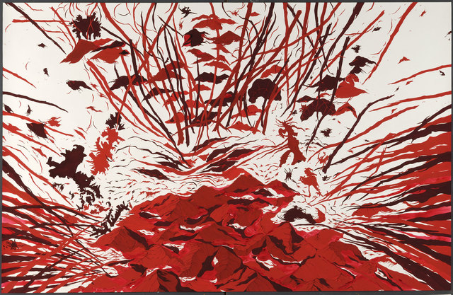 Rui Moreira, ‘Machine of entangling landscapes VIII’, 2019, Drawing, Collage or other Work on Paper, Gouache and watercolor on paper, Jeanne Bucher Jaeger