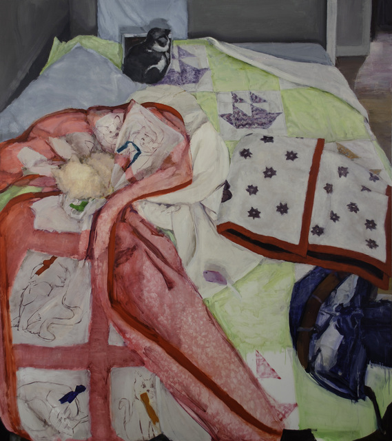 Serena Stevens, ‘Spare Bed’, 2020, Painting, Oil on canvas, Postmasters Gallery