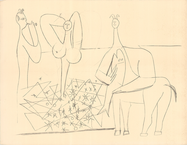 Pablo Picasso, ‘Mes Dessins D'Antibes’, 1958, ArtWise