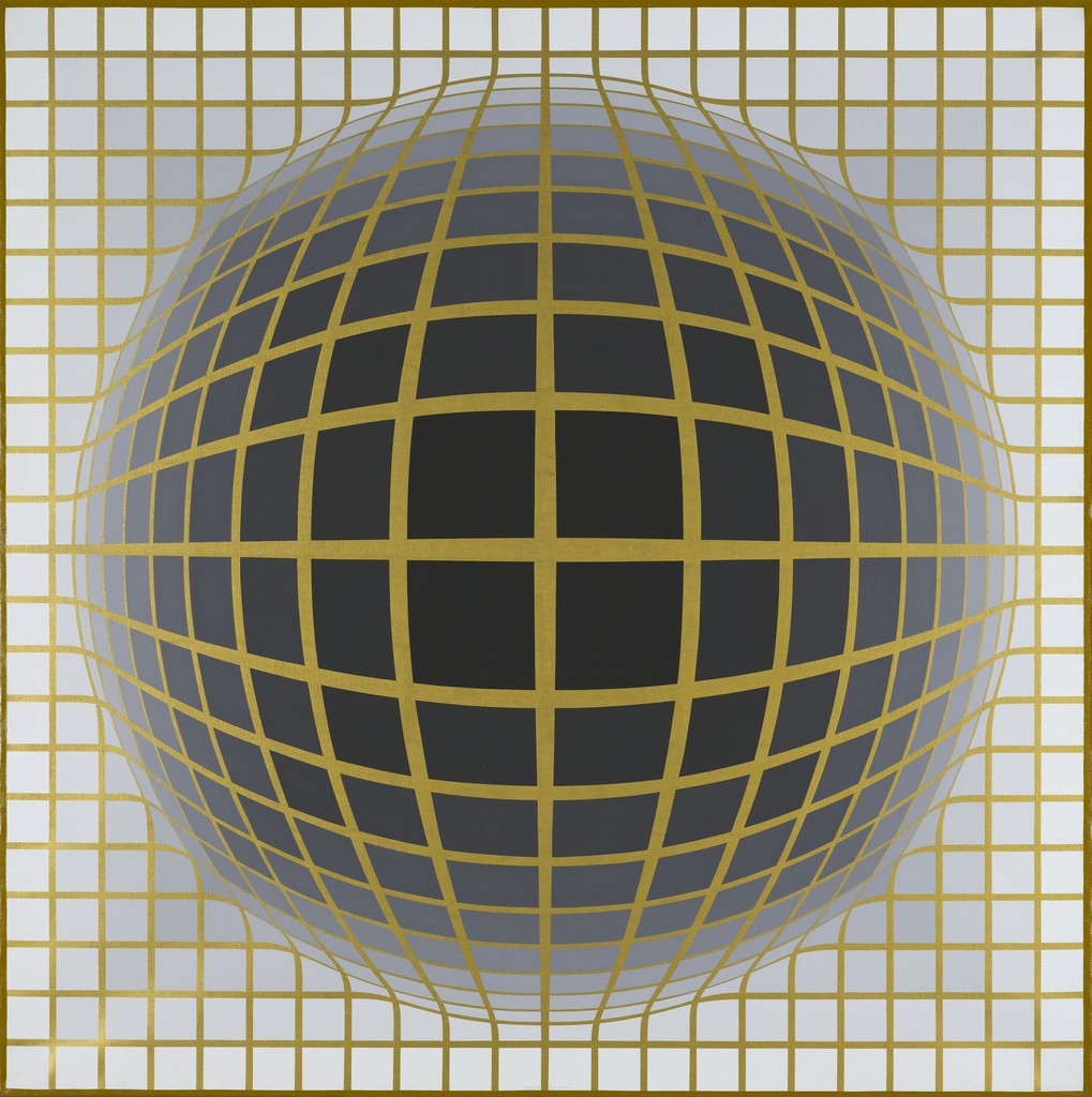 Victor Vasarely | Re.Na II A (1968) | Artsy