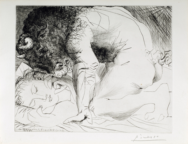 Pablo Picasso, ‘Minotaure Caressant une Dormeuse’, 1933, Odon Wagner Gallery