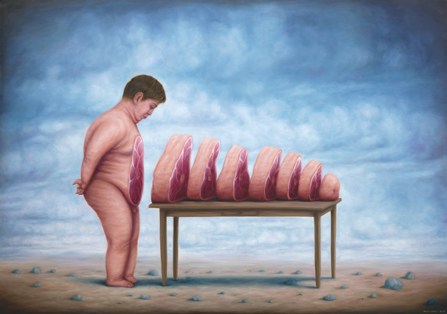 Bruno Pontiroli, ‘La ventre à table’, 2016, Fousion Gallery