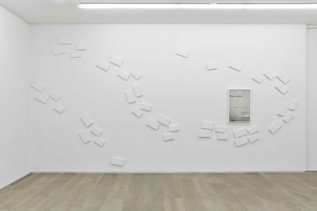 Claude Rutault, ‘definition/method. paso doble’, 1995, Painting, Paint on canvas, poster / variable dimensions according to the actualization, Perrotin