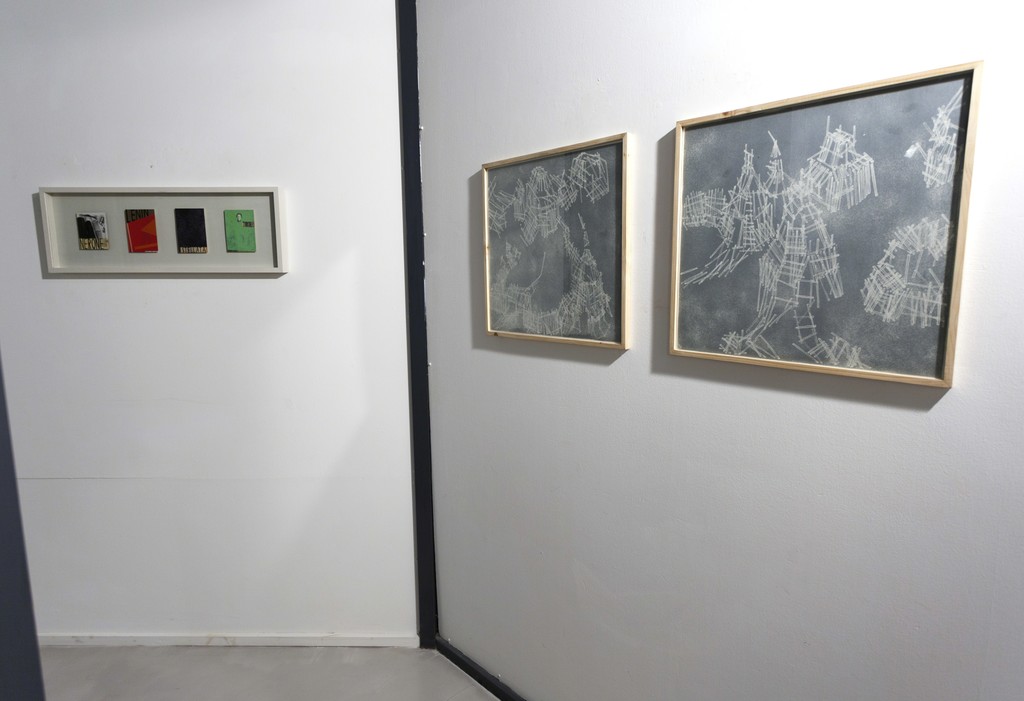 Francesco Bocchini,
Cartoline, (Nerone, Stellata, Lenin, Tirol), 1998, mixed media su postcards, 30x85
Federico Guerri,
Glaciale Artico, 2007 matrici in rame e stampe numerata in 10 copie Francesco Bocchini,
Cartoline, (Nerone, Stellata, Lenin, Tirol), 1998, mixed media su postcards, 30x85
Federico Guerri,
Glaciale Artico, 2007 matrici in rame e stampe numerata in 10 copie