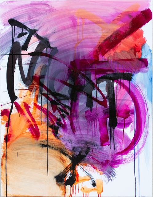 Thierry Furger, ‘SCHRIFTENMALER 03’, 2020, Painting, Ink and acid on white aluminium, KOLLY GALLERY