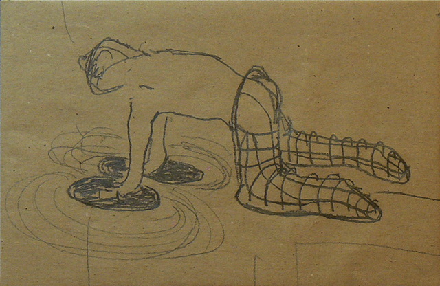 Osías Yanov, ‘Sin título (manos en el piso)’, 2011, Nora Fisch