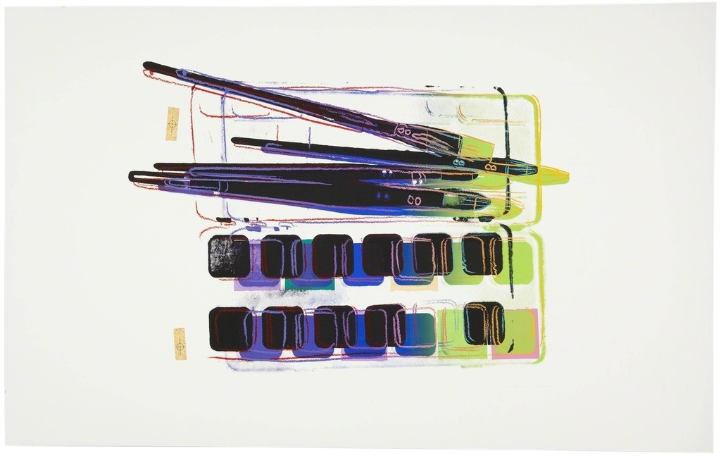 Andy Warhol - Watercolor Paint Kit with Brushes