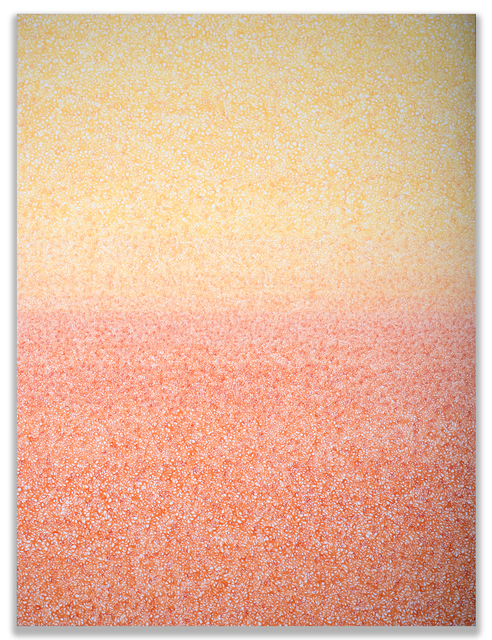 , 'A Line Through the Rainbow (Yellow to Orange),' 2017, Library Street Collective