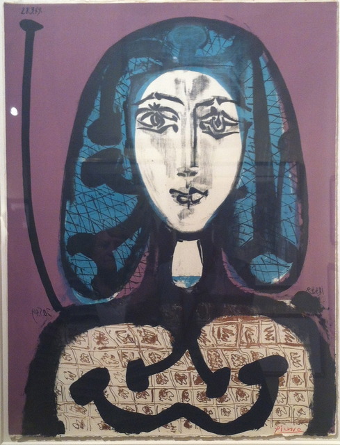 Pablo Picasso, ‘La femme a la fesille, femme aux cheveux verts’, 1949, Ruth Ziegler Fine Arts Ltd.