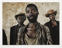 Justino Ngene, Laurino Bongue and Faucino Hando, Angola, 2002