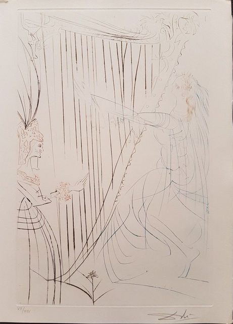 Salvador Dalí, ‘Illustration from "Tristan and Isolde"’, 1969, Wallector