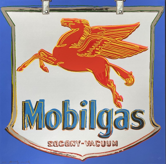 Andy Warhol, ‘Mobil F&S II.350’, 1985, Print, Screenprint in colors on Lenox Museum Board, Fine Art Mia