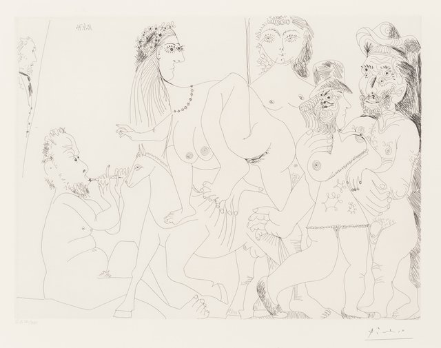 Pablo Picasso, ‘Degas imaginant, from La Séries 156’, 1971, Heritage Auctions
