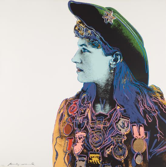 Andy Warhol, ‘Annie Oakley, from Cowboys and Indians’, 1986, Upsilon Gallery