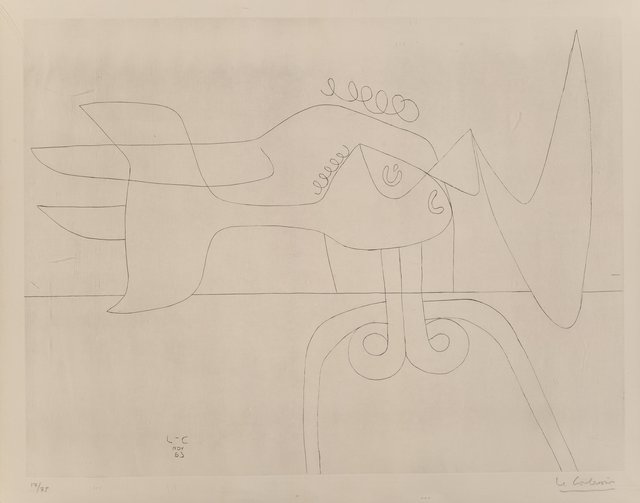 Le Corbusier, ‘Autrement que sur Terre’, 1963, Heritage Auctions
