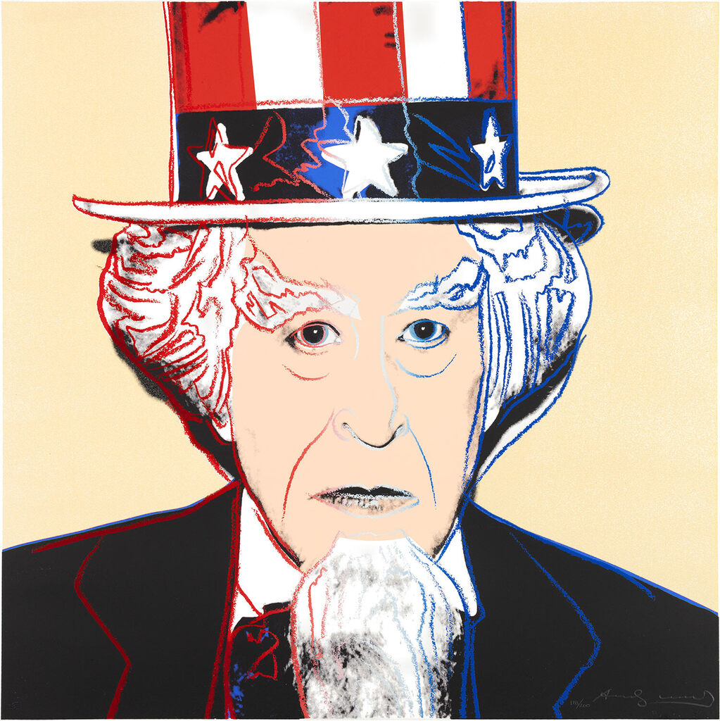 Andy Warhol - Uncle Sam, from Myths (F. & S. 259)