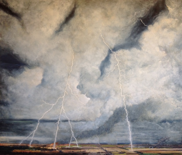 Chester Arnold, ‘A Hawk's Attention’, 2015, Catharine Clark Gallery