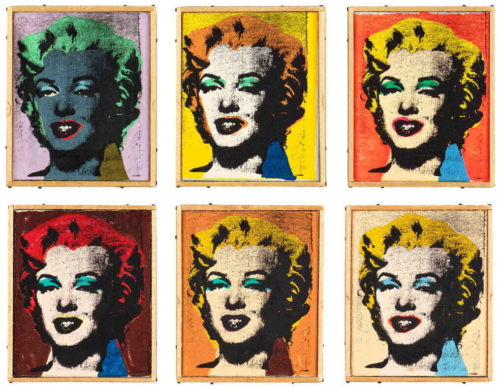 Richard Pettibone - Andy Warhol, "Six Marilyns", 1962