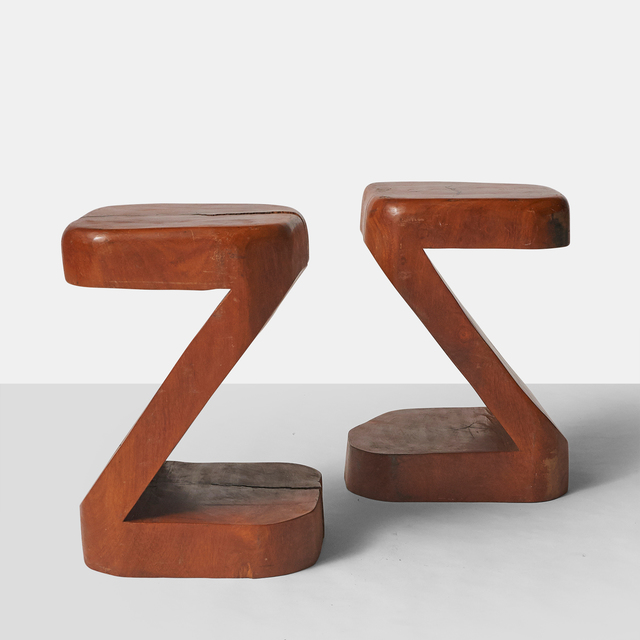 José Zanine Caldas, ‘Pair of Side Tables by Jose Zanine Caldas’, ca. 1970, Almond & Co.