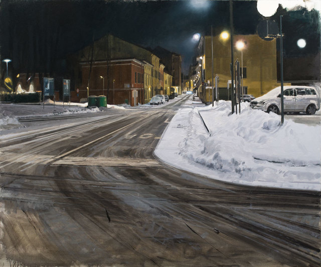 Nicola Nannini, ‘Neve, ora tarda’, 2019, Galleria Punto Sull'Arte