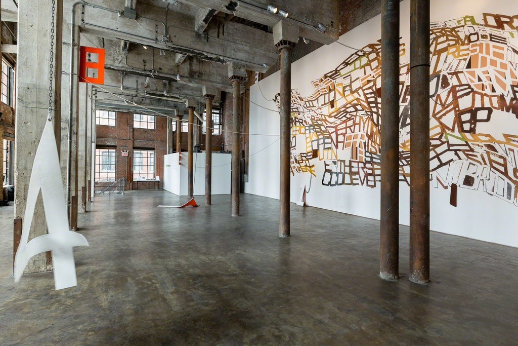Image courtesy of Smack Mellon. Photo by Etienne Frossard. Installation view. Image courtesy of Smack Mellon. Photo by Etienne Frossard. Installation view.