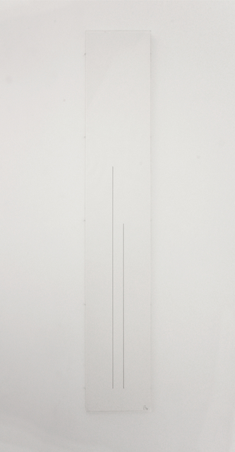 Stanley Brouwn, ‘1 m 1 step’, 1987, Drawing, Collage or other Work on Paper, Pencil on paper, framed in plexiglass, Micheline Szwajcer