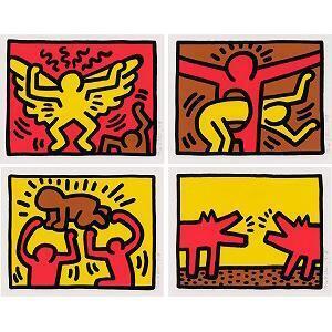 Keith Haring - Pop Shop Ⅳ (Littmann p. 146 - 147)