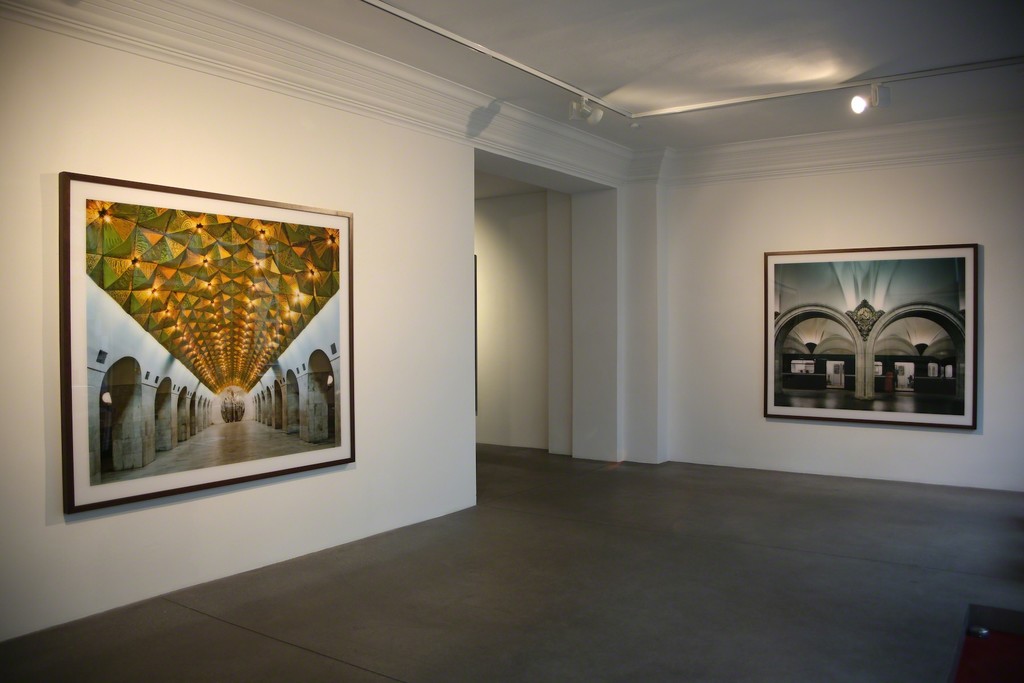 Installation view, Ralph Richter, Metro Moskau, Engelage & Lieder, 2017 Installation view, Ralph Richter, Metro Moskau, Engelage & Lieder, 2017