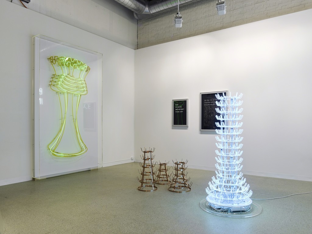 Bethan Huws - installation view Bethan Huws - installation view