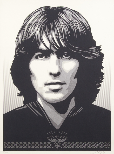 Shepard Fairey (OBEY), ‘George Harrison’, 2014, Julien's Auctions