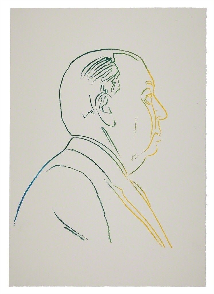 Andy Warhol - Alfred Hitchcock (See F. &amp; S. IIIB.14)