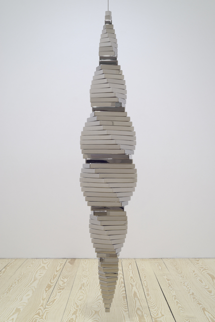 Alyson Shotz, ‘Spiral (for LB)’, 2011, Sculpture, Mirror-polished stainless steel, Carolina Nitsch Contemporary Art