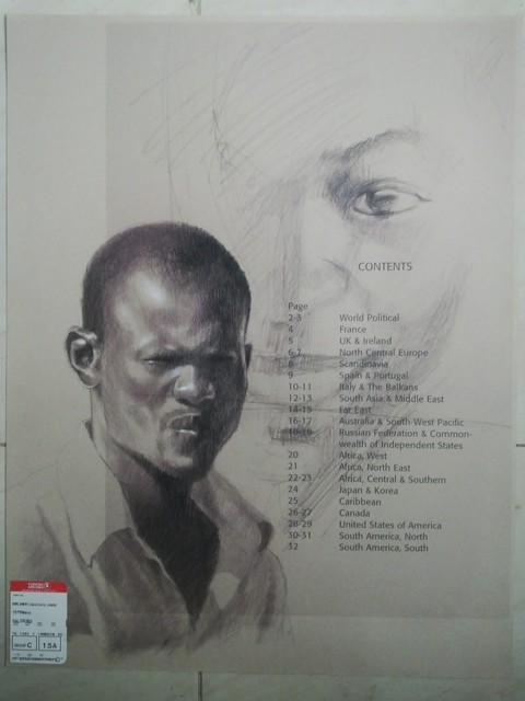 ABASS KELANI, ‘Connecting Continent I’, 2014, Society of Nigerian Artists